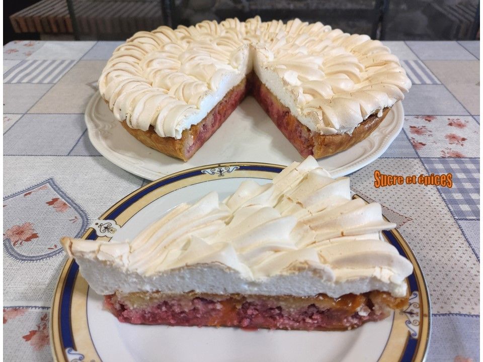 Raspberry dan Apricot Meringue Pie – Resep Video