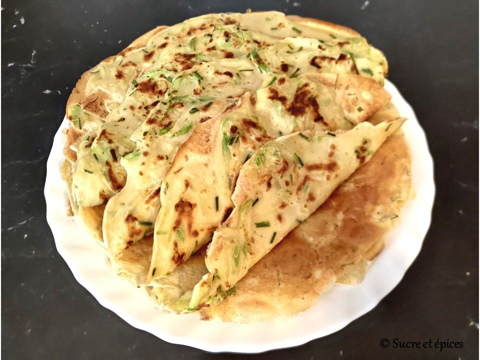 Zucchini dan kentang pancake – resep video